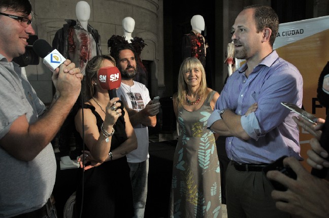 Dall’Aglio brindando detalles de los operativos