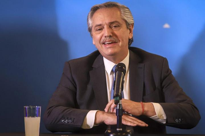 “Brindo por una Argentina justa, sin hambre, con trabajo para todos” 