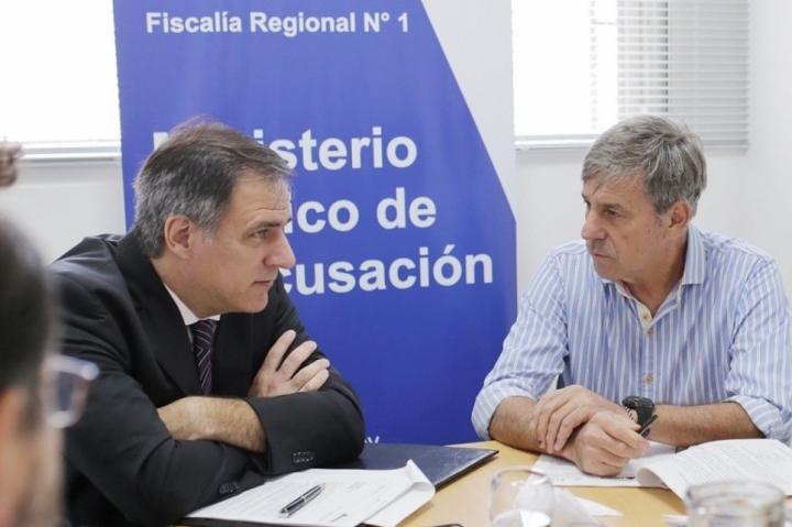 Jatón se reunió con el fiscal regional Santa Fe