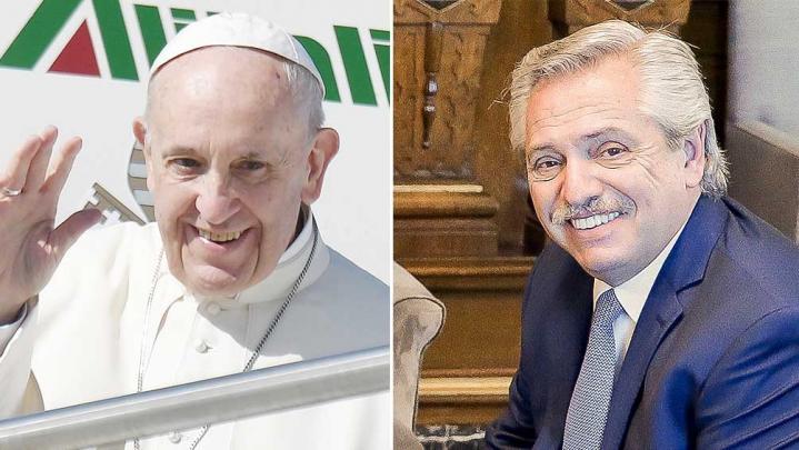 Cumbre en el Vaticano: Alberto se reúne con el Papa
