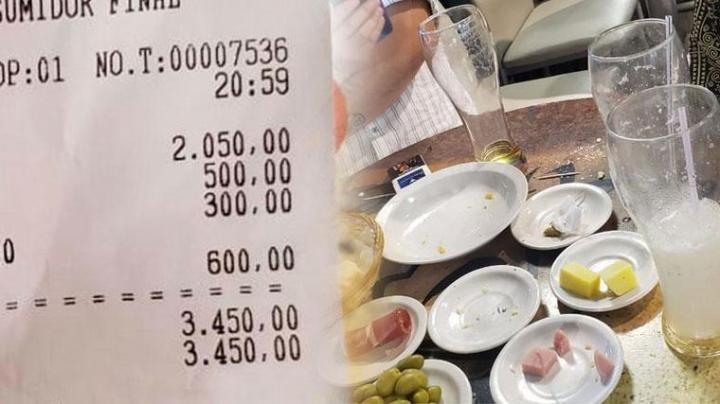 Le cobraron $ 3.450 por un picada en Carlos Paz