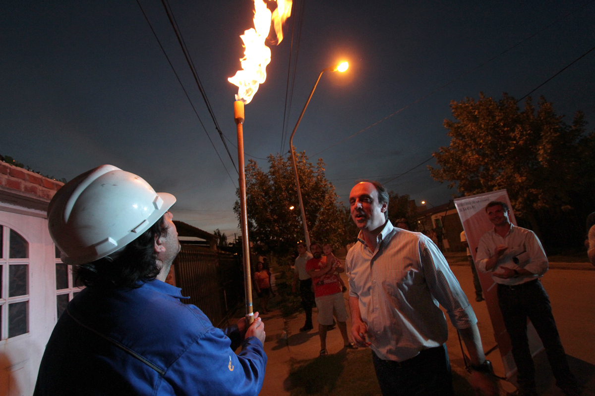  Liceo Norte: 400 familias tienen gas natural 