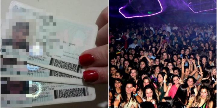 Alquilan DNI a menores para que entren a boliches