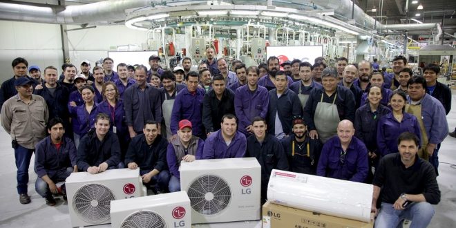 Vuelven a fabricar en el país aires acondicionados