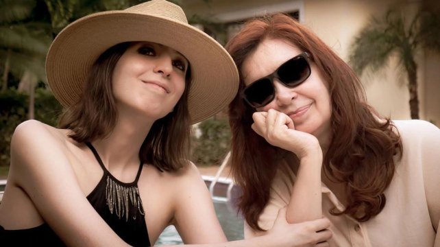 Cristina mostró la primera foto de Florencia 