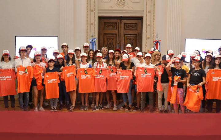 Perotti reconoció a deportistas santafesinos