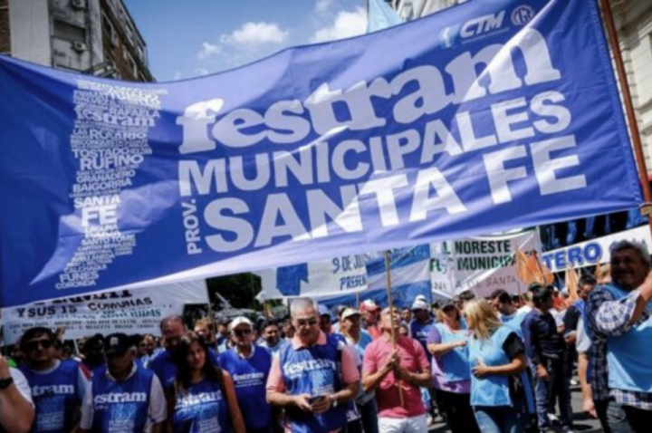 Municipales santafesinos paran por 48 horas