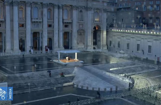 Francisco: “Nadie se salva solo” de la pandemia