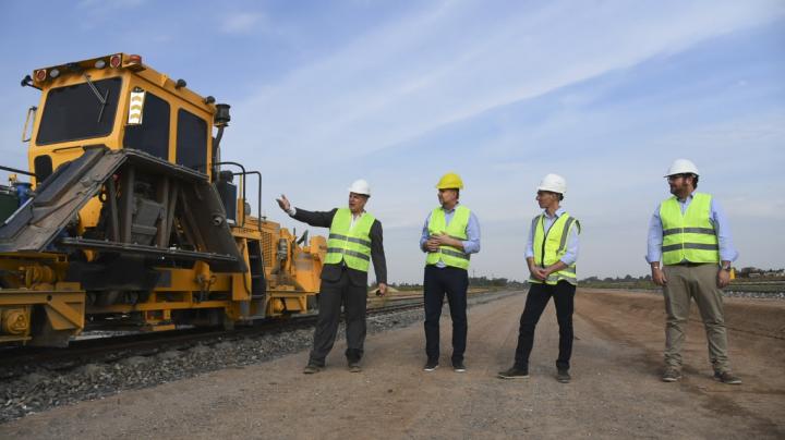 Perotti destacó una obra pública para “la Argentina Federal” 