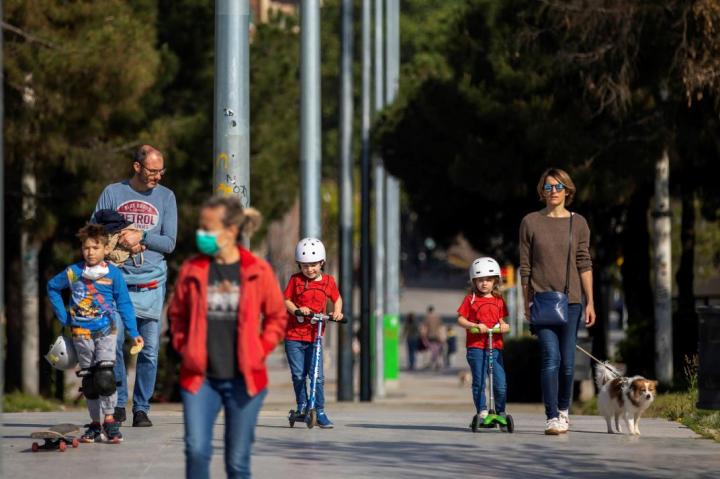 Millones de niños salen a la calle en España