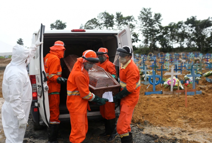 Brasil ya superó a China: 5017 muertos