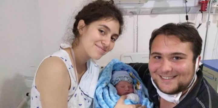 Benjamín, la historia de un bebé que nació en la pandemia