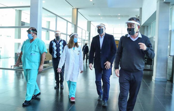 Perotti destacó el sistema de salud de Santa Fe