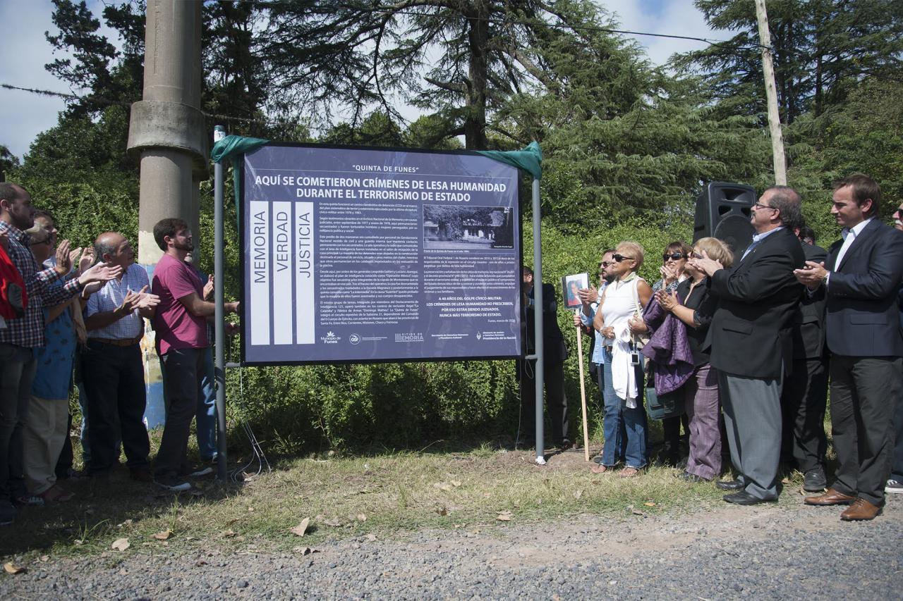 La provincia señalizó la Quinta de Funes