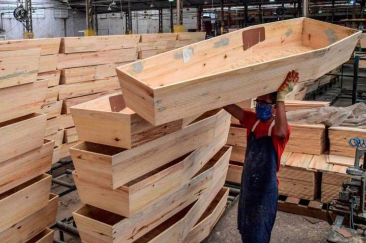 Brasil: 1188 muertos en un día