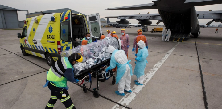 Proponen trasladar enfermos de covid a la Argentina