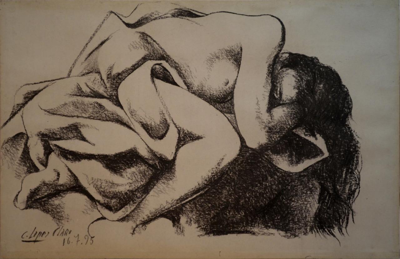 Obras de López Claro se exhiben por primera vez