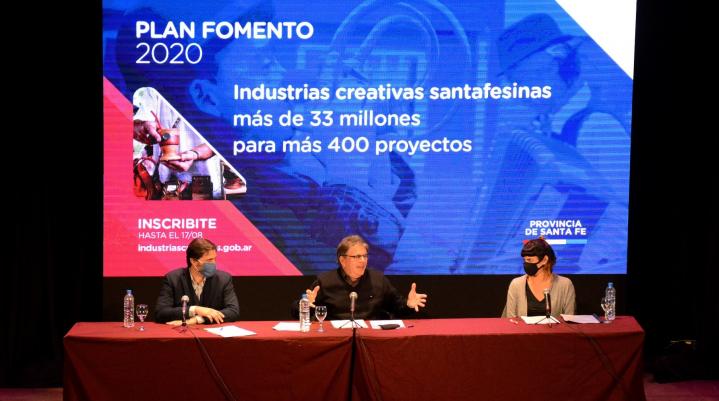 Santa Fe destina $ 33 millones a las industrias creativas