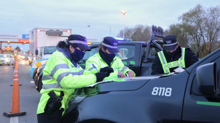 Controles eficaces: 130 autos no pudieron ingresar a Santa Fe