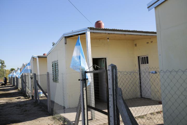 Las nuevas viviendas.