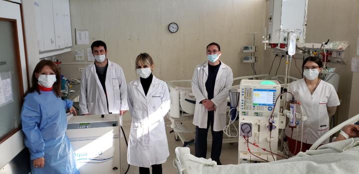 Histórico: primera diálisis en la salud pública de Rafaela