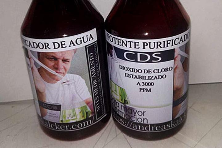 Denuncian 400 publicaciones de dióxido de cloro