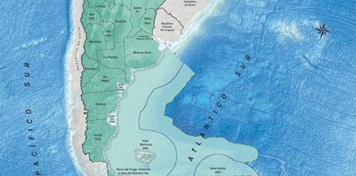 Así es el nuevo mapa de la Argentina