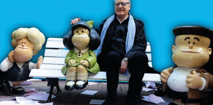 Murió Quino, el creador de Mafalda