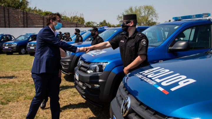 Más patrulleros recibió la Policía de Santa Fe
