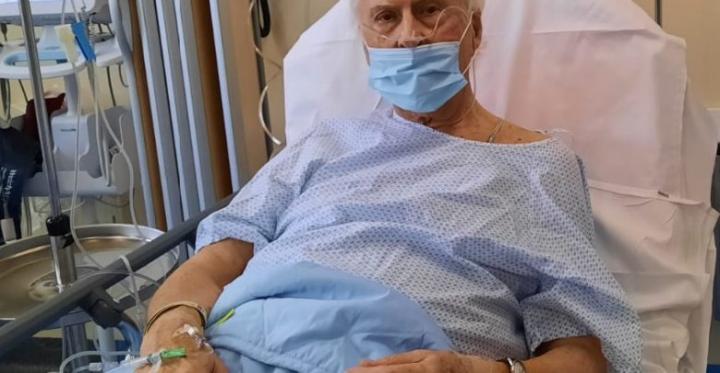 Pino Solanas tiene con coronavirus