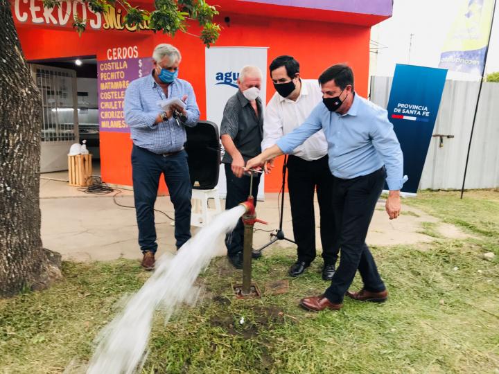 Reconquista: 1800 vecinos con acceso al agua potable