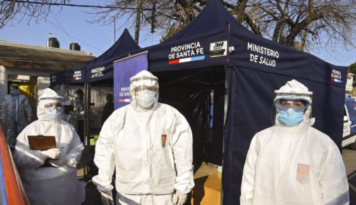 El covid sigue en alza en Santa Fe: 36 muertos