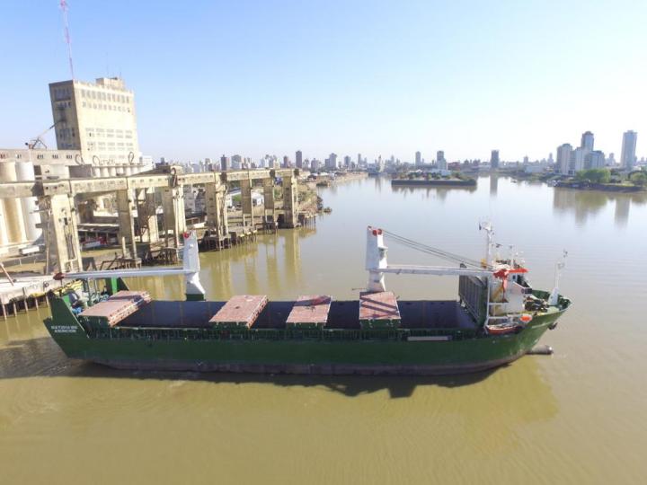 40 mil toneladas de granos salieron del Puerto de Santa Fe