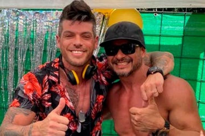 Cristian U fue a una fiesta ilegal con 250 personas