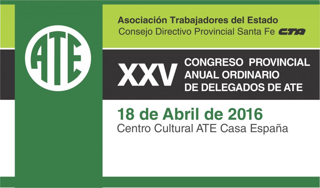 ATE convocó al congreso provincial de delegados