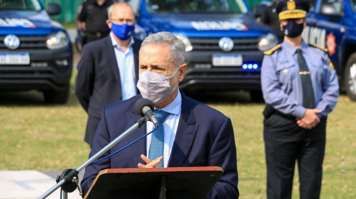 Saín habló de “refundar la Policía de Santa Fe” 