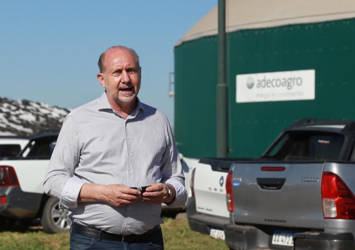 El gobernador de Santa Fe visitó Adecoagro
