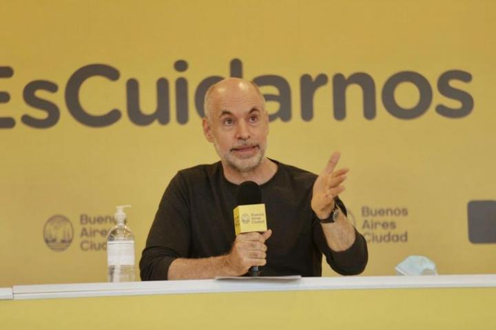 Rodríguez Larreta tiene coronavirus