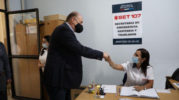 “A ningún trabajador de la salud le faltará algo” 