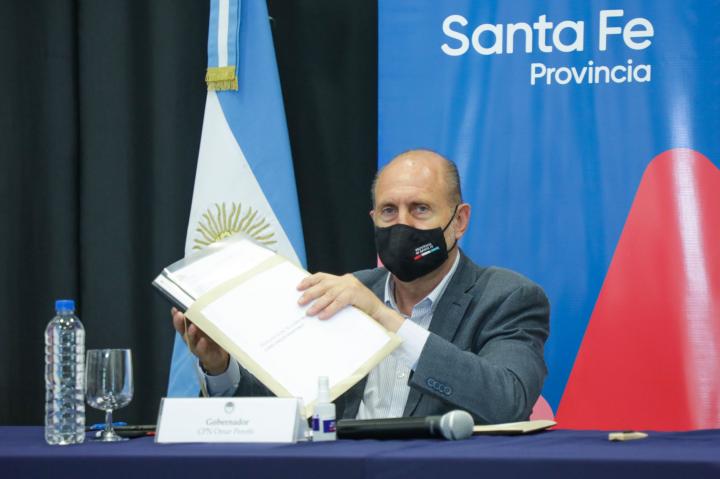 Perotti: “Dejamos $ 500 millones en obras y aportes para el norte” 