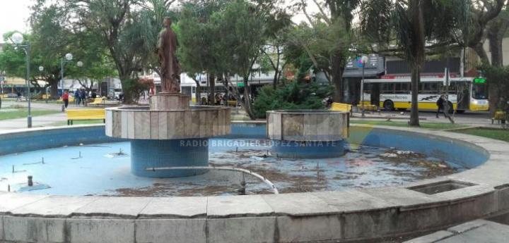 La Plaza del Soldado sumida en el abandono