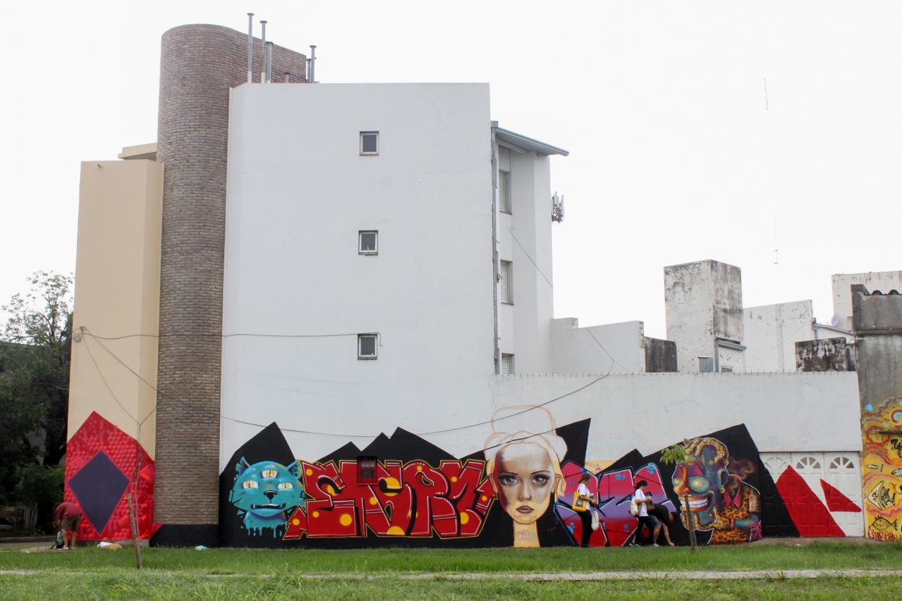 La “Ruta de Murales” dejó su huella en Santa Fe