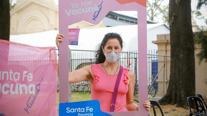 Santa Fe vacunó 9000 docentes en un solo día