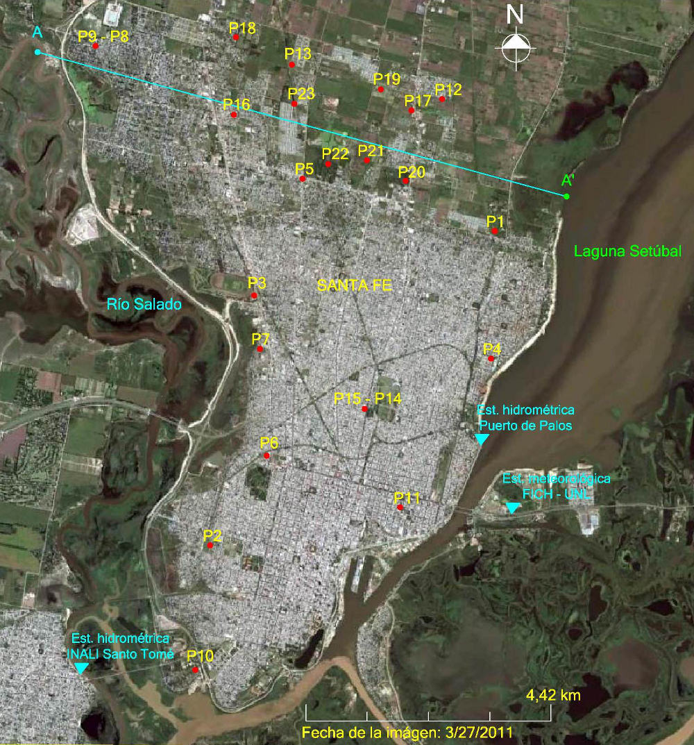Estudian la relación entre el agua subterránea y las lluvias