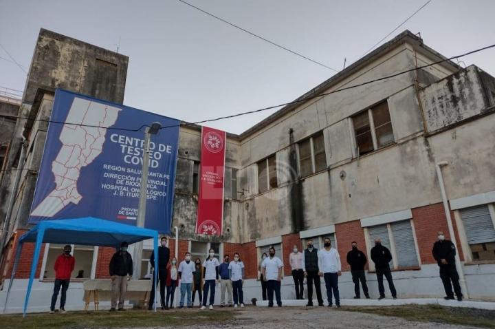 Comenzaron los testeos covid en Santa Fe