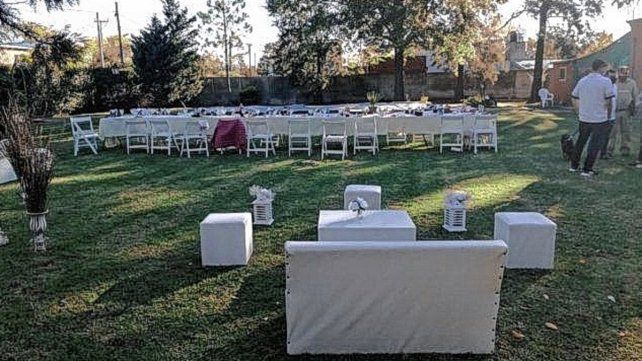 Casamiento con fiesta clandestina en Rosario
