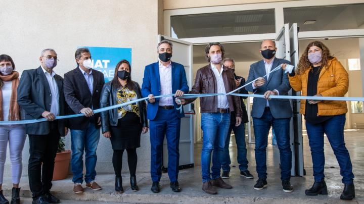 Perotti y Cafiero inauguraron dispositivos de contención social en Rafaela