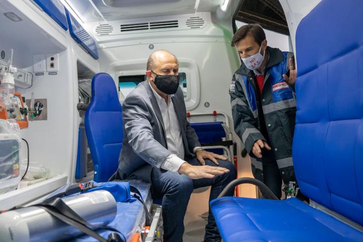 Santa Fe: nuevas ambulancias para alta complejidad