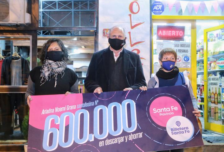 Billetera Santa Fe llegó a los 600.000 usuarios