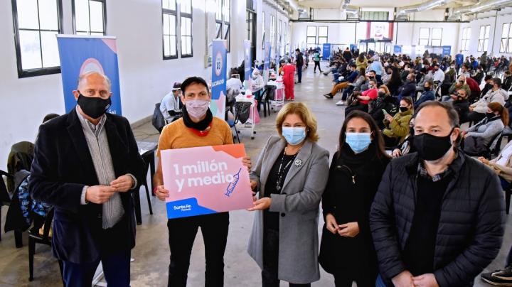 Santa Fe llegó al millón y medio de vacunados